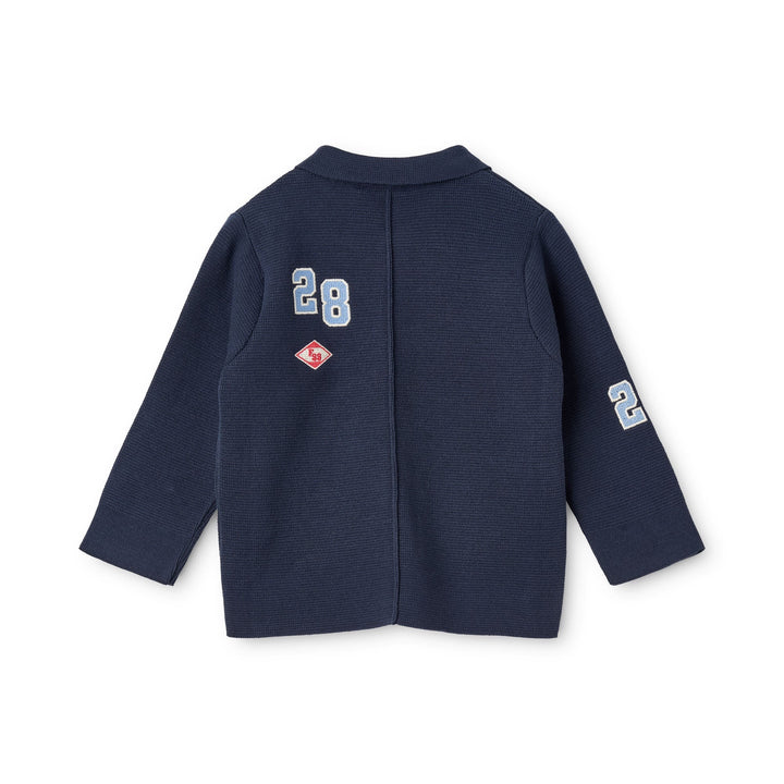Floess – Vincent Overshirt in New Navy
