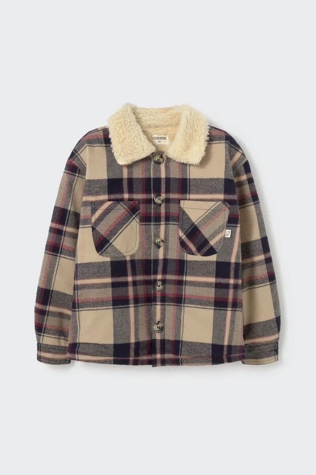 Cozmo- Oslo Jacket in Warm Plaid