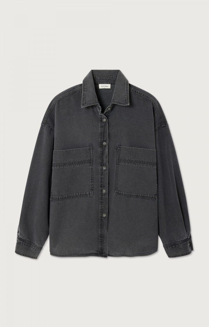 American Vintage – Jazzy Button Down in Black