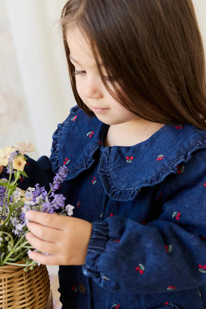 Jamie Kay – Amandine Jacket in Cerise Denim