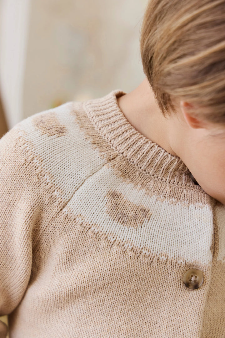 Jamie Kay – Riley Cardigan in Wheaten Marle