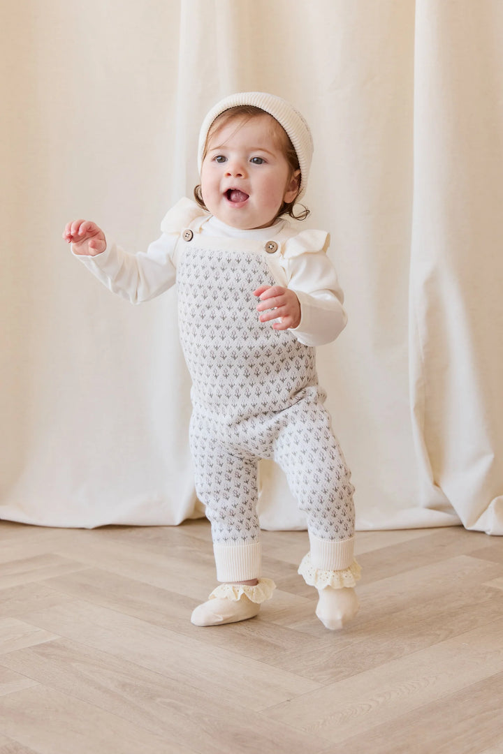 Jamie Kay – Savannah Jacquard Onepiece in Sheer Pink
