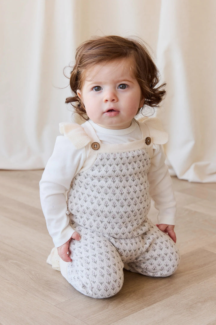 Jamie Kay – Savannah Jacquard Onepiece in Sheer Pink