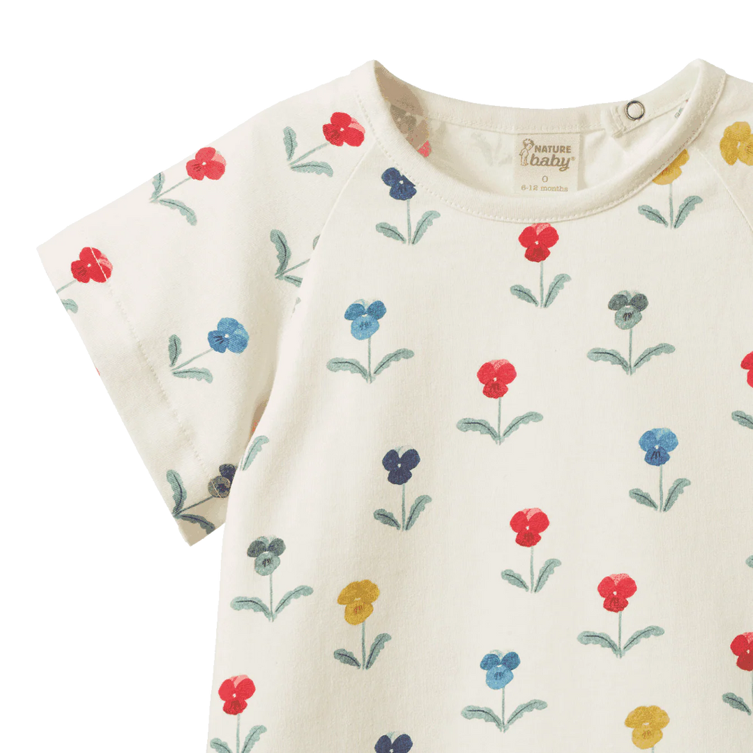 Nature Baby – Juniper Tee n Delphine Blooms Print