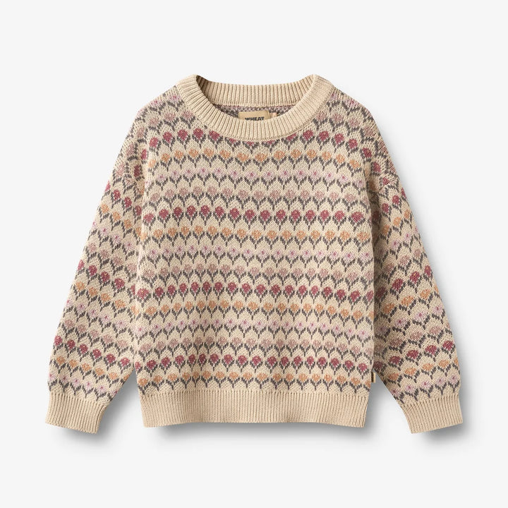 WHEAT – Harlow Pullover in Pink & Orange Floral