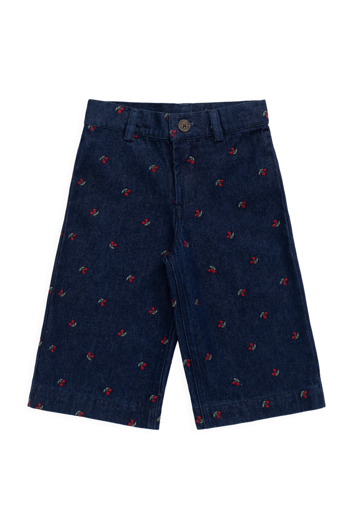 Jamie Kay – Amandine Pant in Cerise Denim