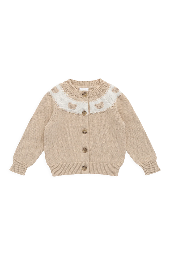 Jamie Kay – Riley Cardigan in Wheaten Marle