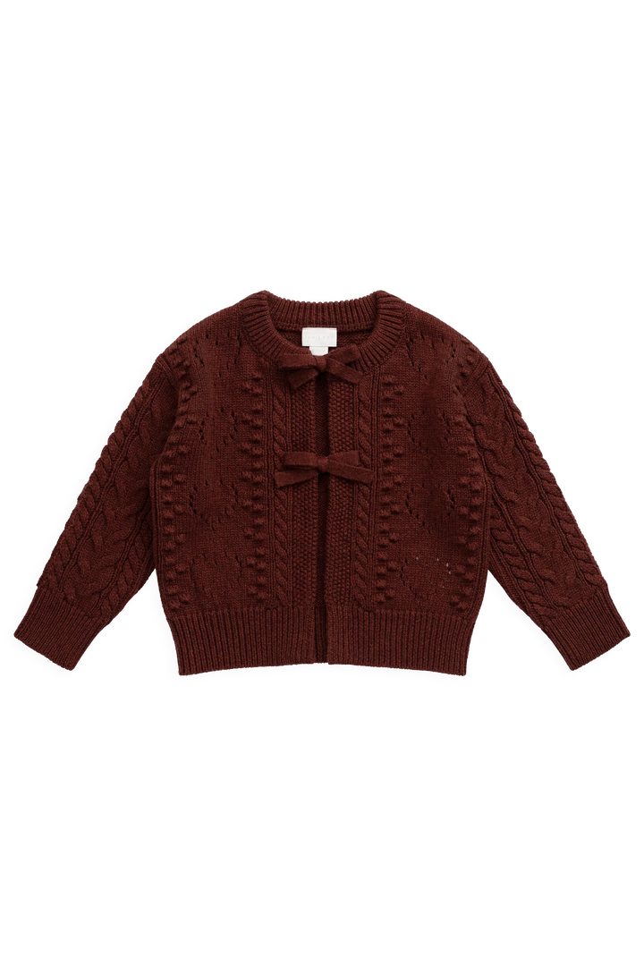 Jamie Kay – Josephine Knitted Cardigan in Veneer
