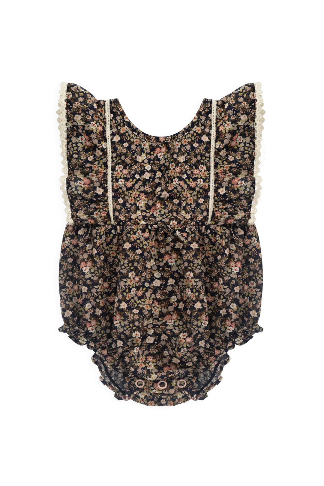Jamie Kay - Organic Cotton Beatrice Playsuit in Luca Floral
