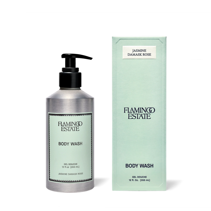 Flamingo Estate – Jasmine & Damask Rose Body Wash