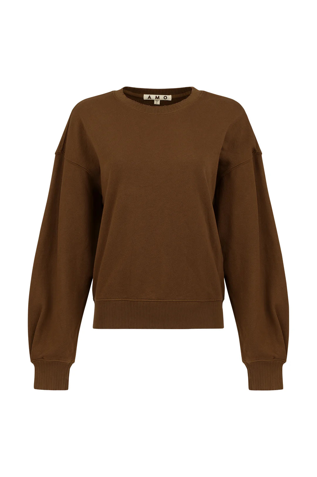 AMO Denim – Katarina Sweatshirt in Cocoa