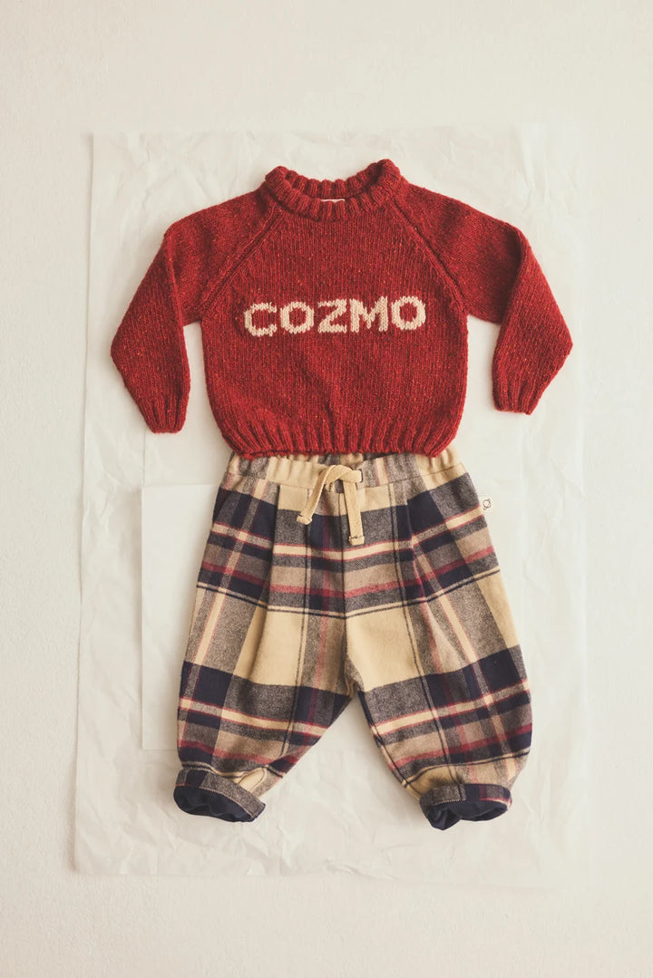 Cozmo-  Kobe Pants in Warm Plaid Flannel