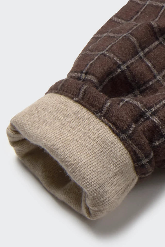 Cozmo-  Kobe Textured Plaid Baby Pants