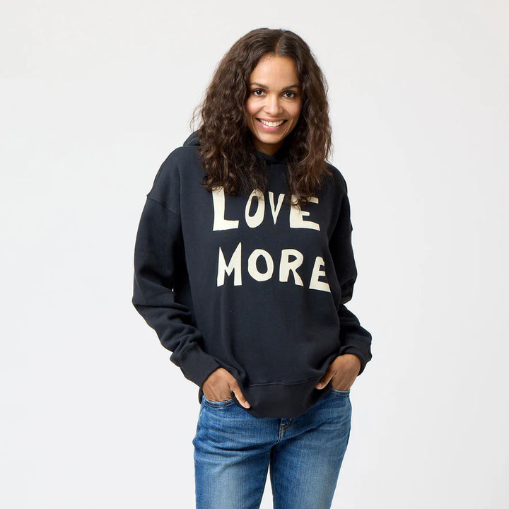 Kerri Rosenthal – Boyfriend Love More Hoodie in Black