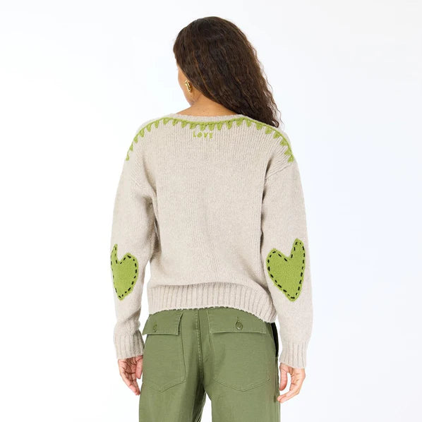Kerri Rosenthal – Frenchy Sweater in Light Mushroom
