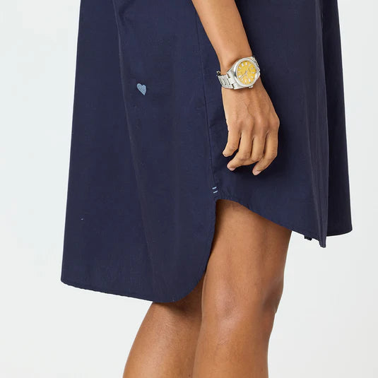 Kerri Rosenthal – Gigi Dress in Indigo Blue