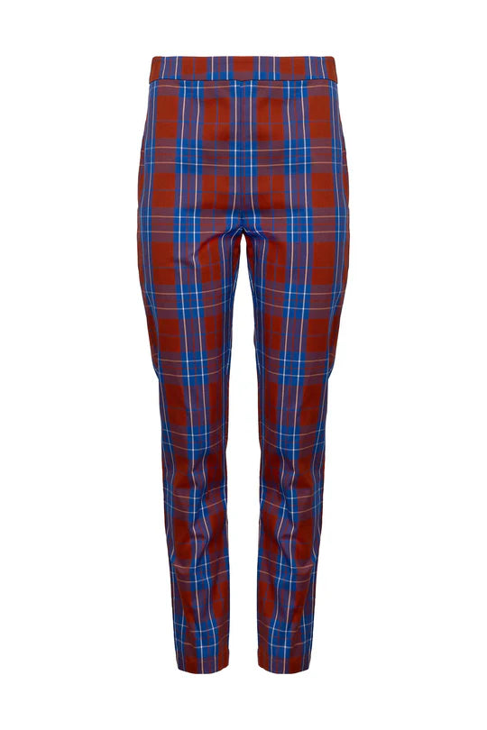 Hunter Bell – Carson Pant in Stretch Plaid