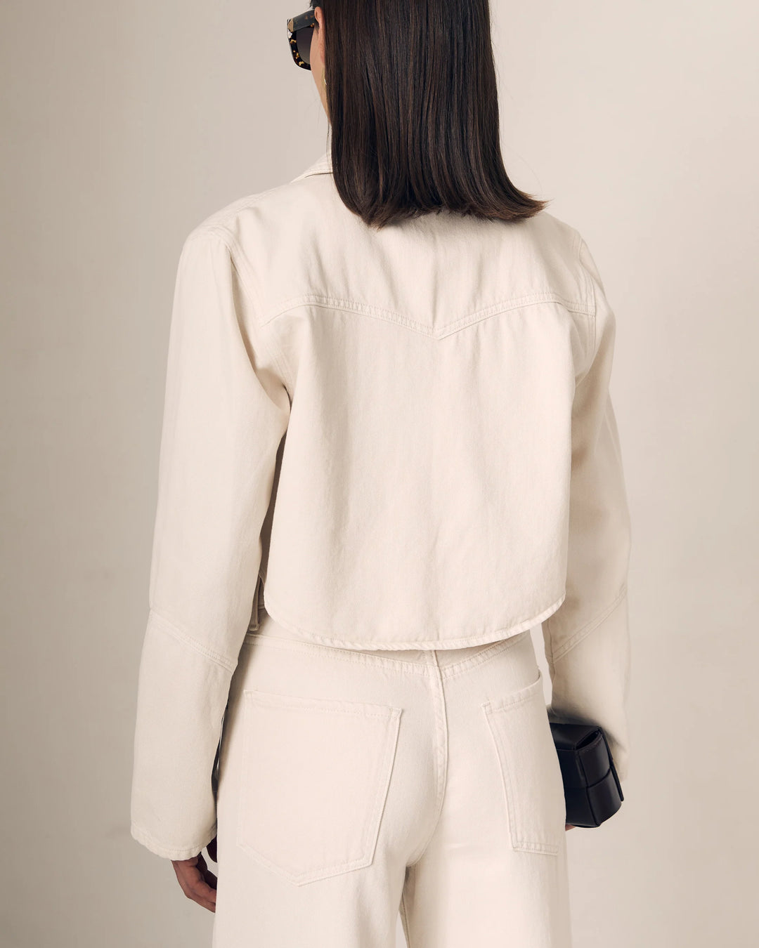 Le Jean - Swing Shirt Jacket in Bone