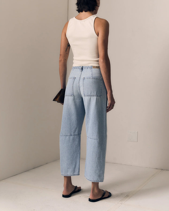 Le Jean - Vintage Utility Soft Barrel in Icy Superlight