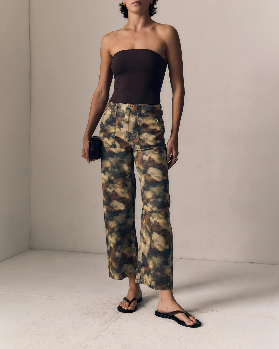Le Jean - Utility Soft Barrel in Watercolor Camo