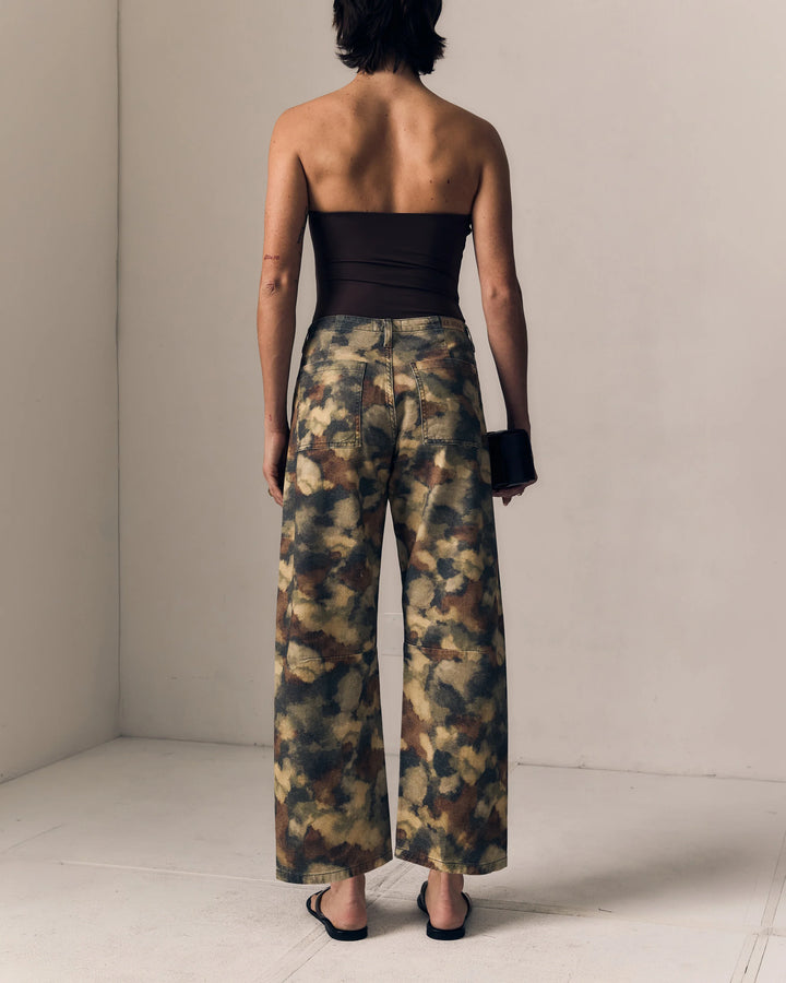 Le Jean - Utility Soft Barrel in Watercolor Camo