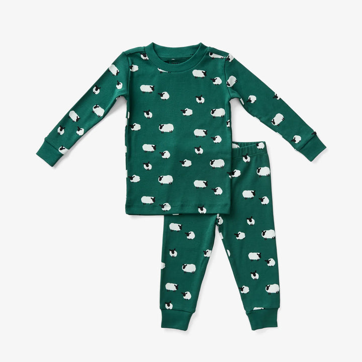 Lewis – Pajama Set in Sheep Pine