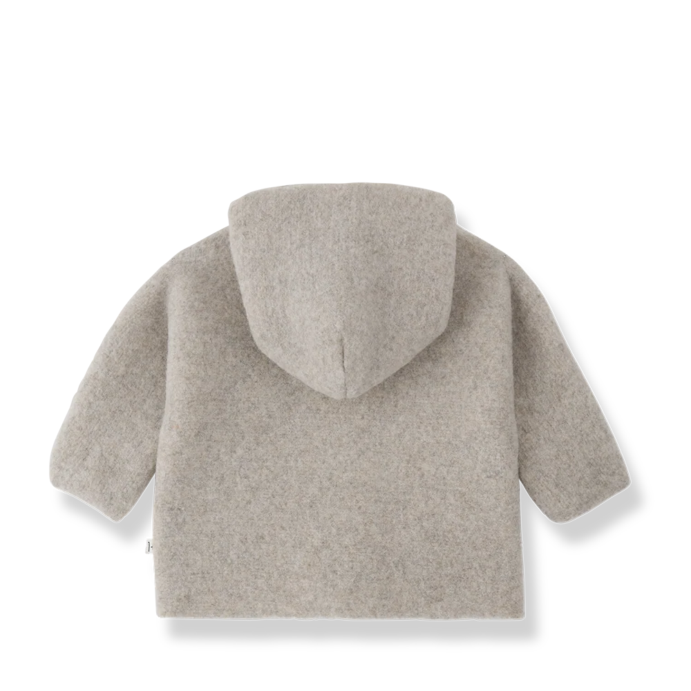 +1 in the Family – Lillie Hooded Jacket in Beige