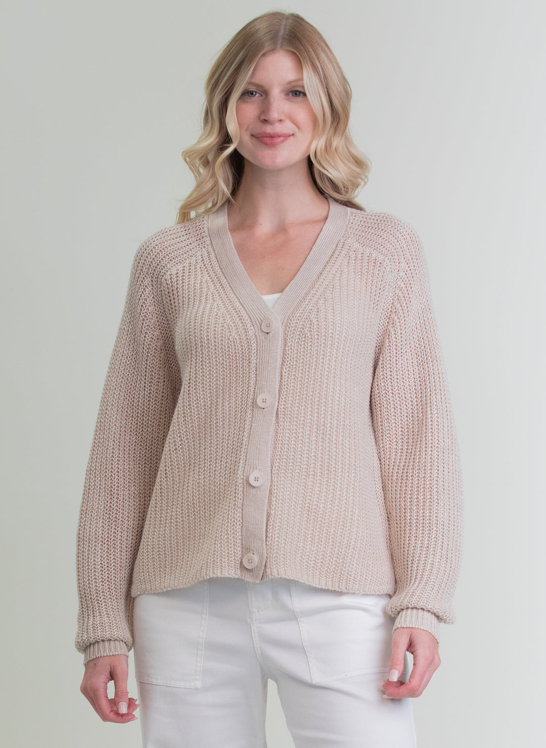 Margaret O'Leary – Beach Cardigan in Natural