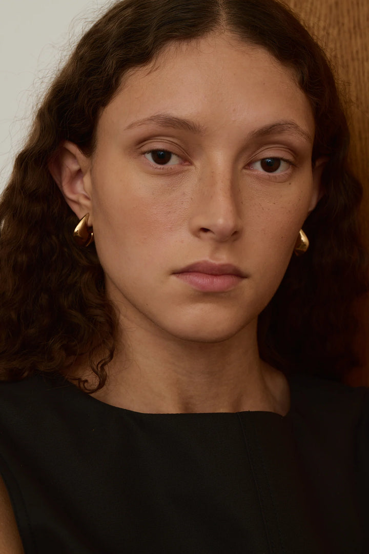 Soeur – Moon Mini Earrings in Gold