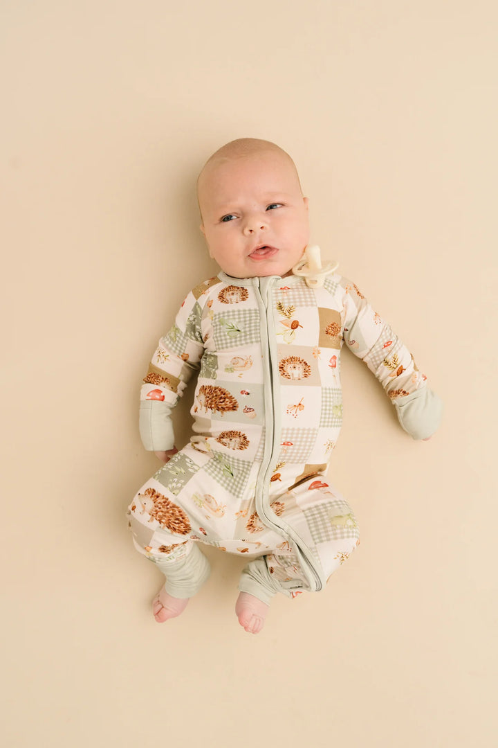 Little One Shop – Hedgehog Patchwork Bamboo Sleeper