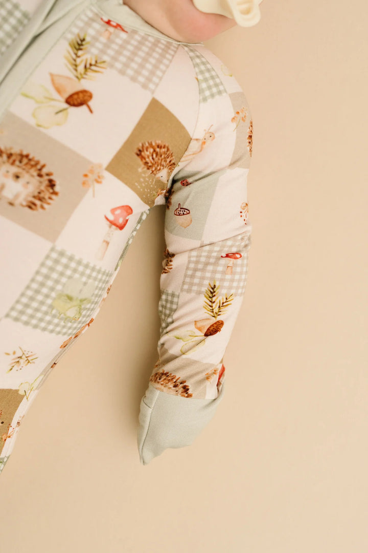 Little One Shop – Hedgehog Patchwork Bamboo Sleeper
