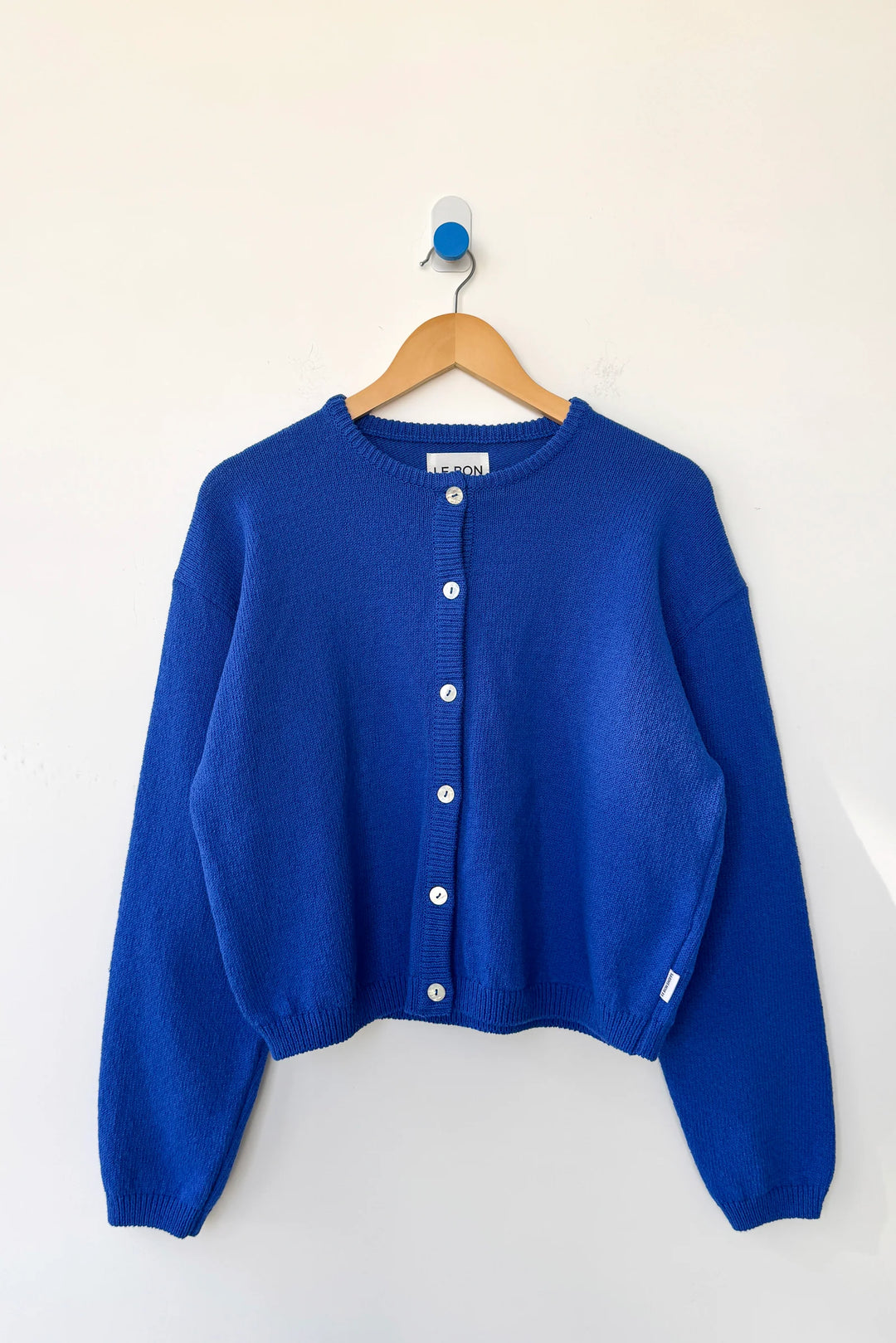 Le Bon Shoppe - Leila Cotton Cardigan in Cobalt