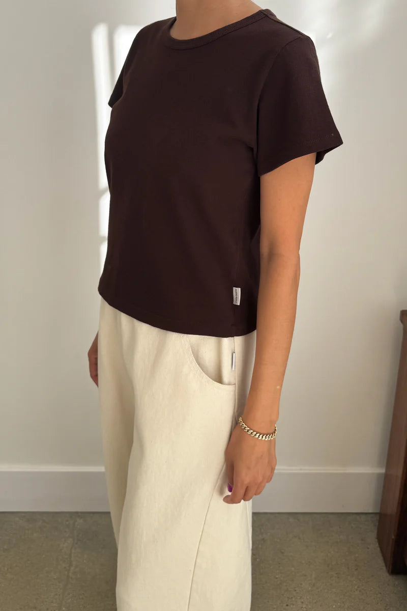 Le Bon Shoppe - Little Boy Tee in Dark Cacao