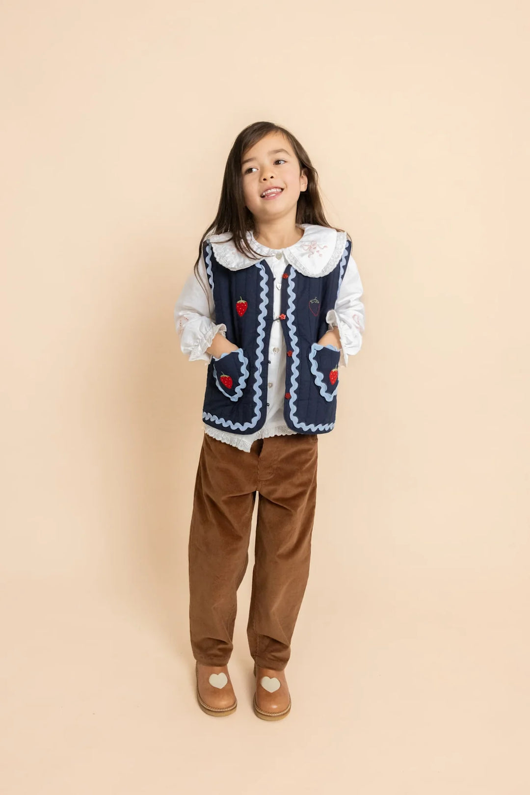 Floess – Christian Pants in Warm Coffee