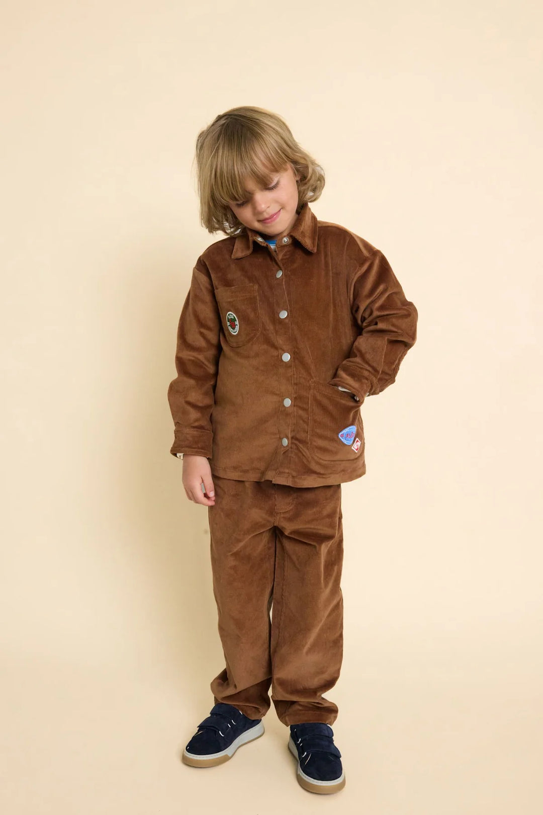 Floess – Christian Overshirt in Warm Coffee