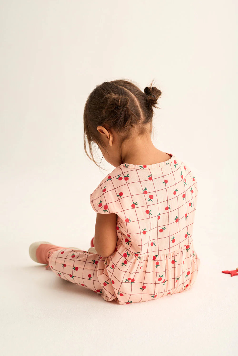 Cozmo- Mae Cotton Jumpsuit in Rose