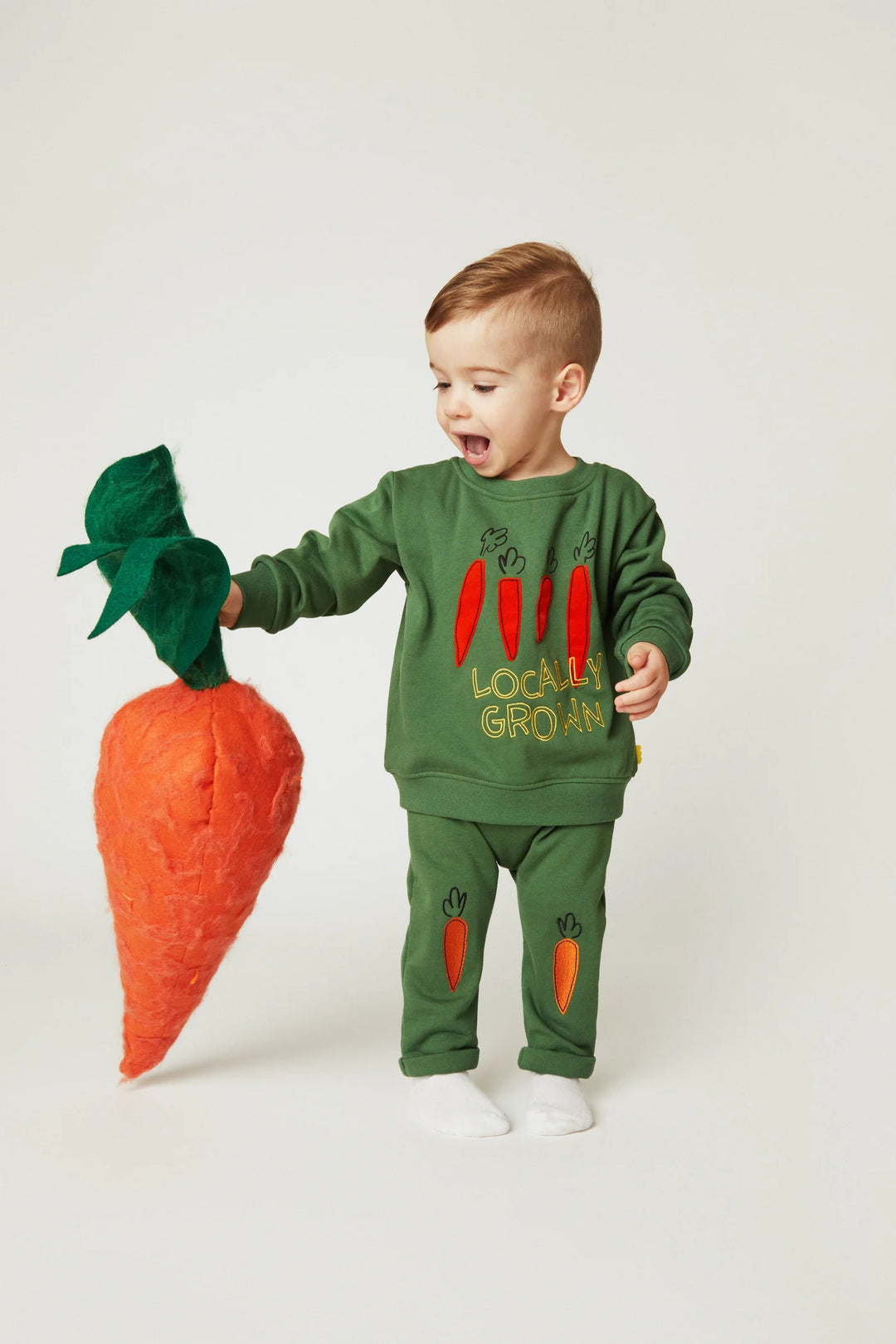 Mon Coeur – Locally Grown Sweatshirt in Green Pastures