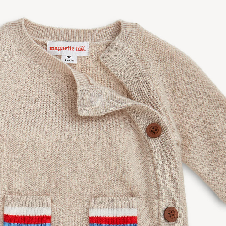 Magetic Me - Wool Magnetic Kimono Set in Oatmeal