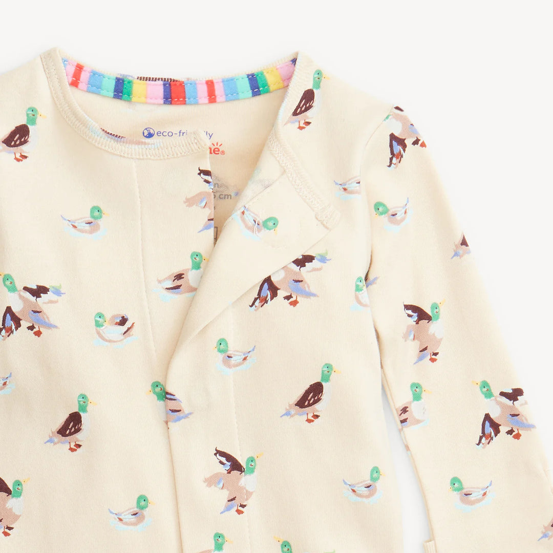 Magetic Me - Organic Cotton Magnetic Footie in Quack Me Up