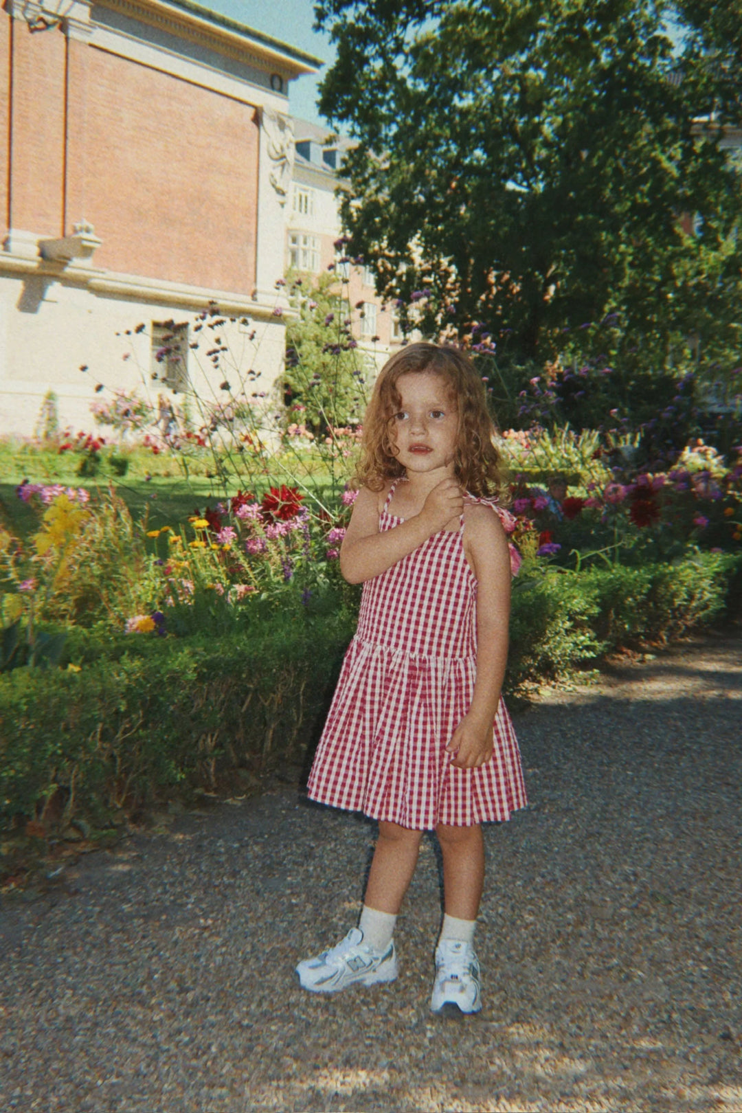 Konges Slojd - Isotta Dress in Raspberry Check