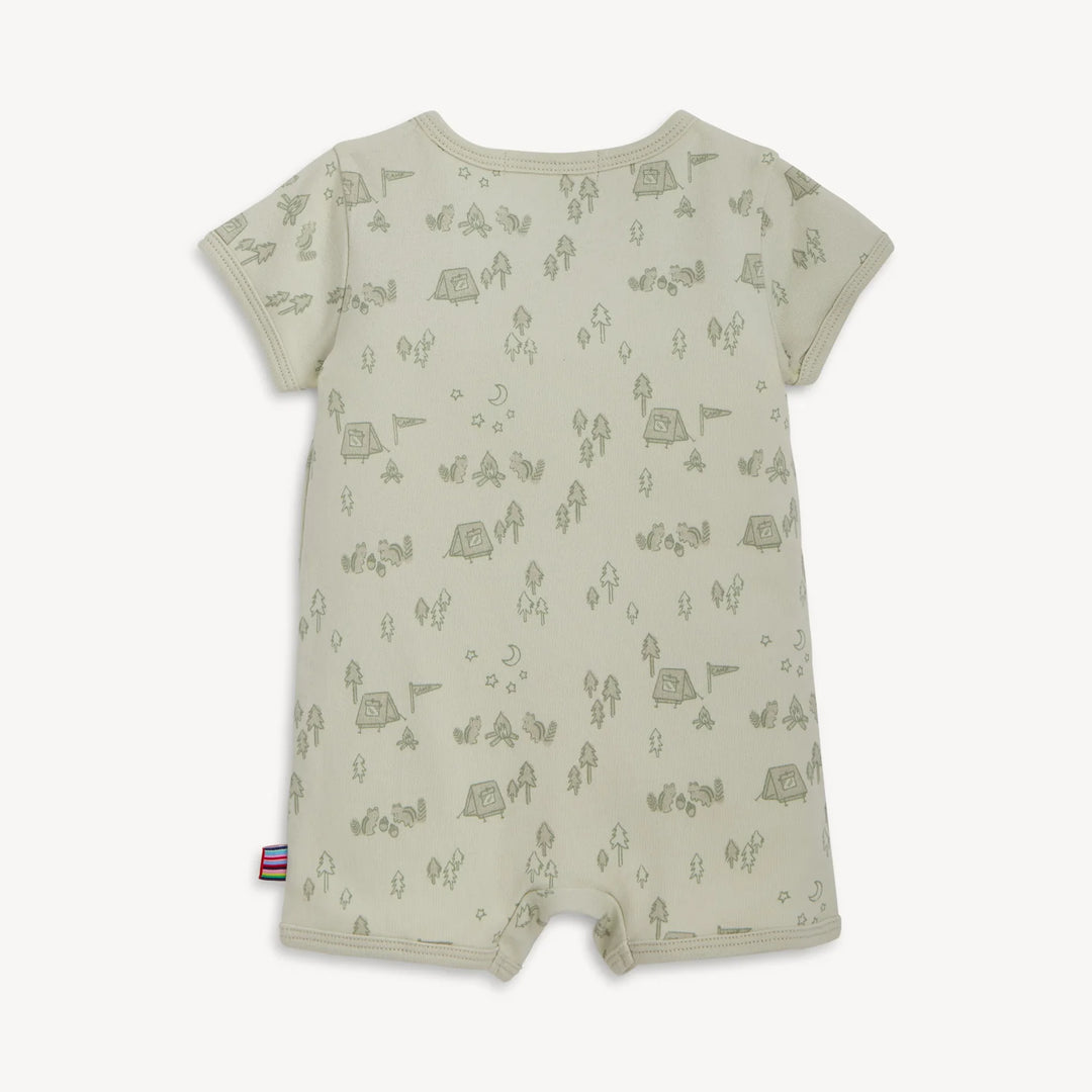 Magetic Me - Base Camp Buddies Cotton Short Sleeve Romper