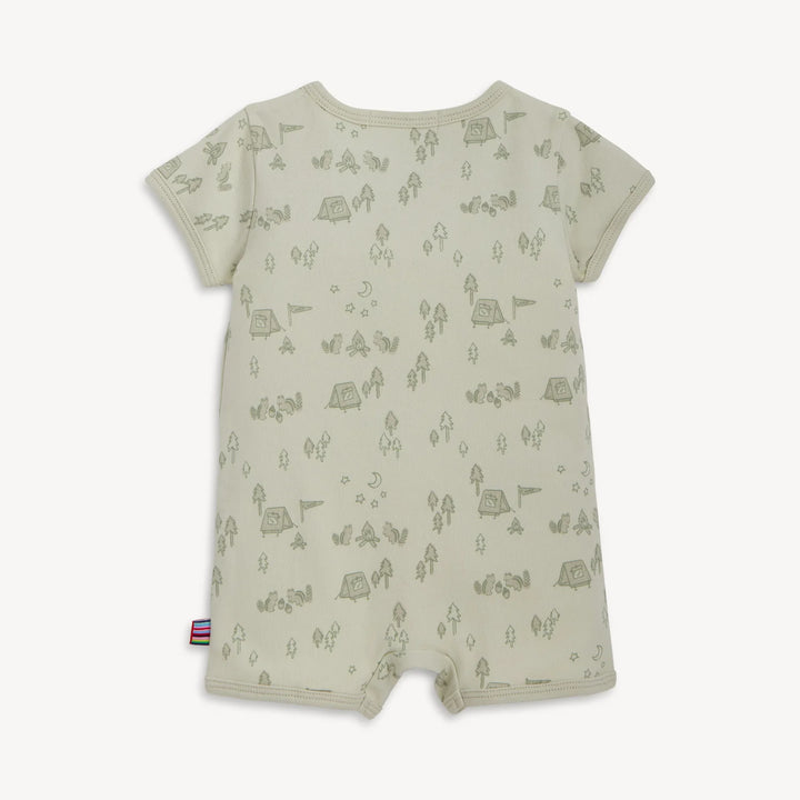 Magetic Me - Base Camp Buddies Cotton Short Sleeve Romper