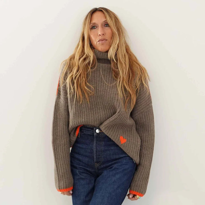 Kerri Rosenthal – Marley Cashmere Sweater in Country Mist
