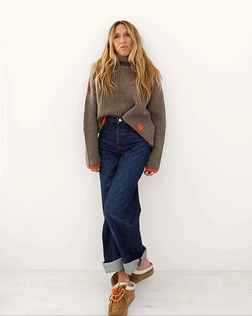 Kerri Rosenthal – Marley Cashmere Sweater in Country Mist