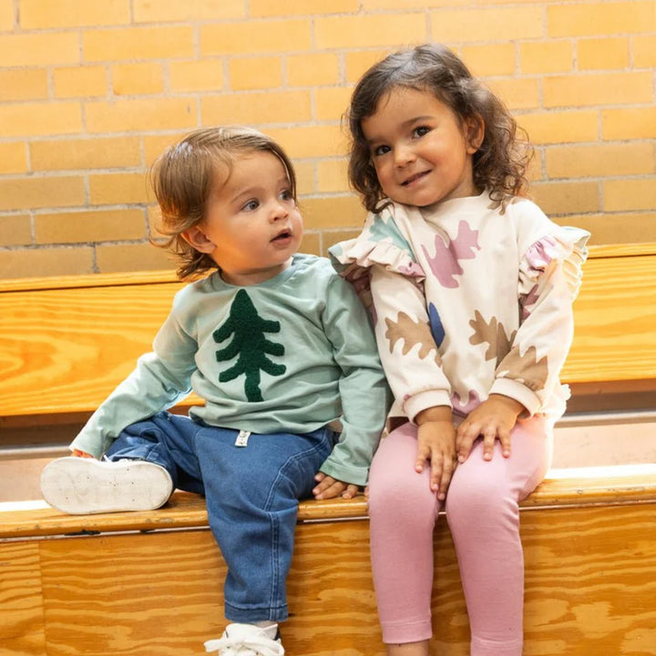 Mon Coeur – Recycled Cotton Snowy Pine T-shirt