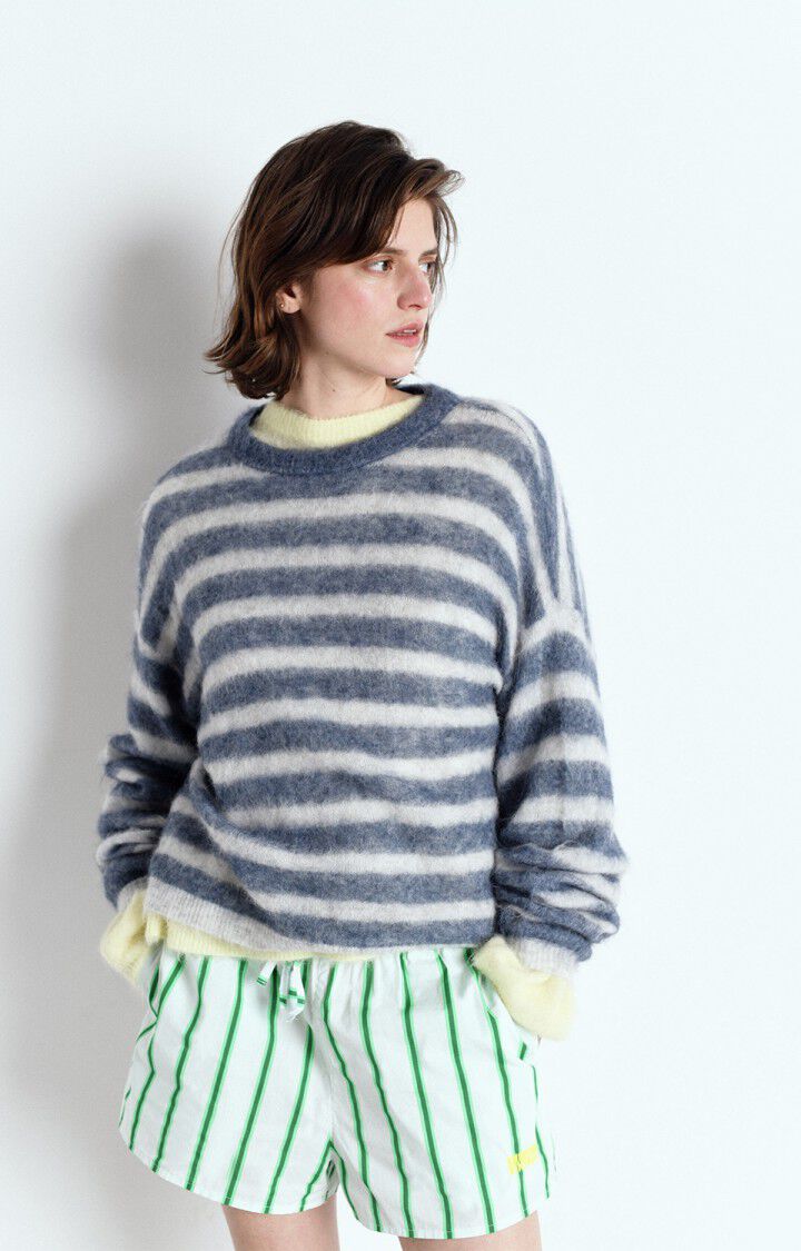 American Vintage – Nenybay Sweater in Polar Melange Stripe