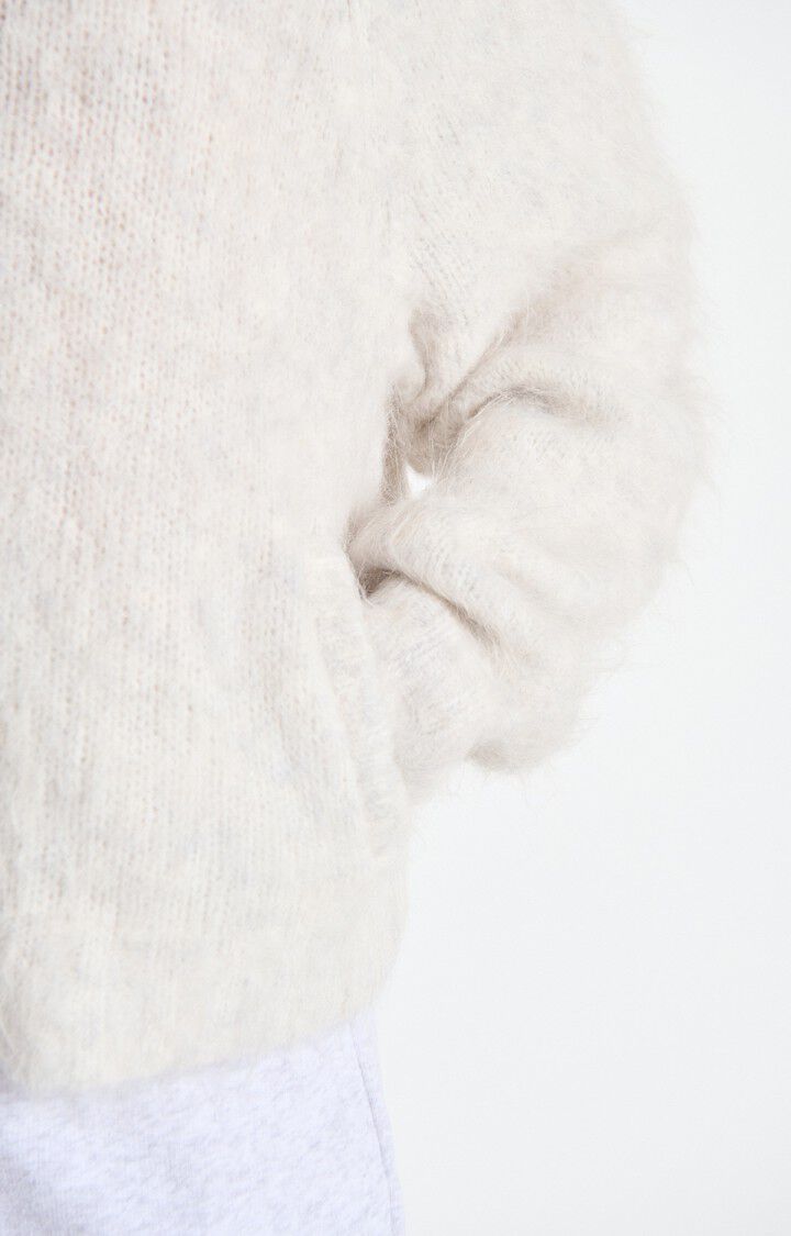 American Vintage – Zip-Up Cardigan Niby in Polar Melange