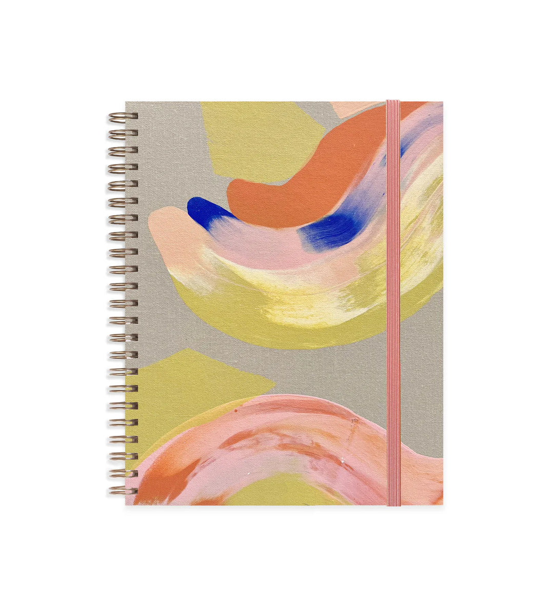 Moglea – Citron Medium A5 Notebook with Ruled Pages