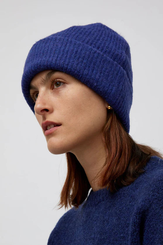No. 6 Store – Knit Hat in Royal Blue