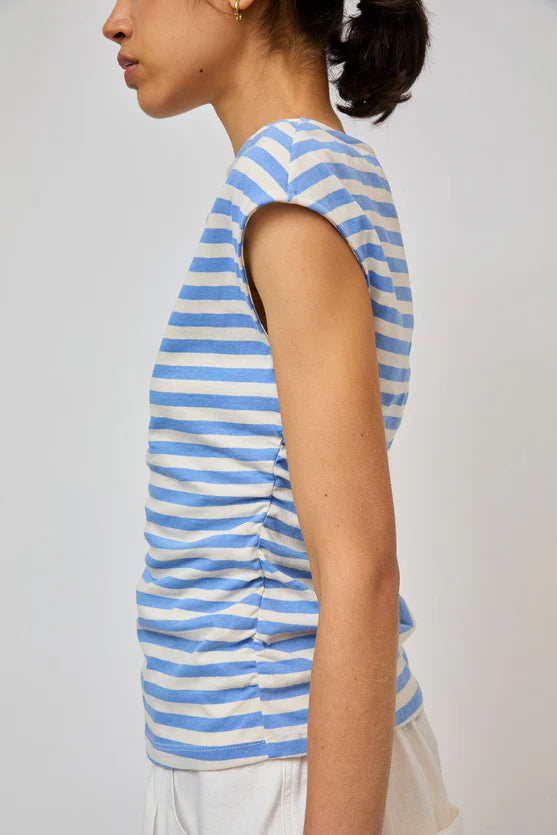 No. 6 Store – Carly Top in Blue Stripe